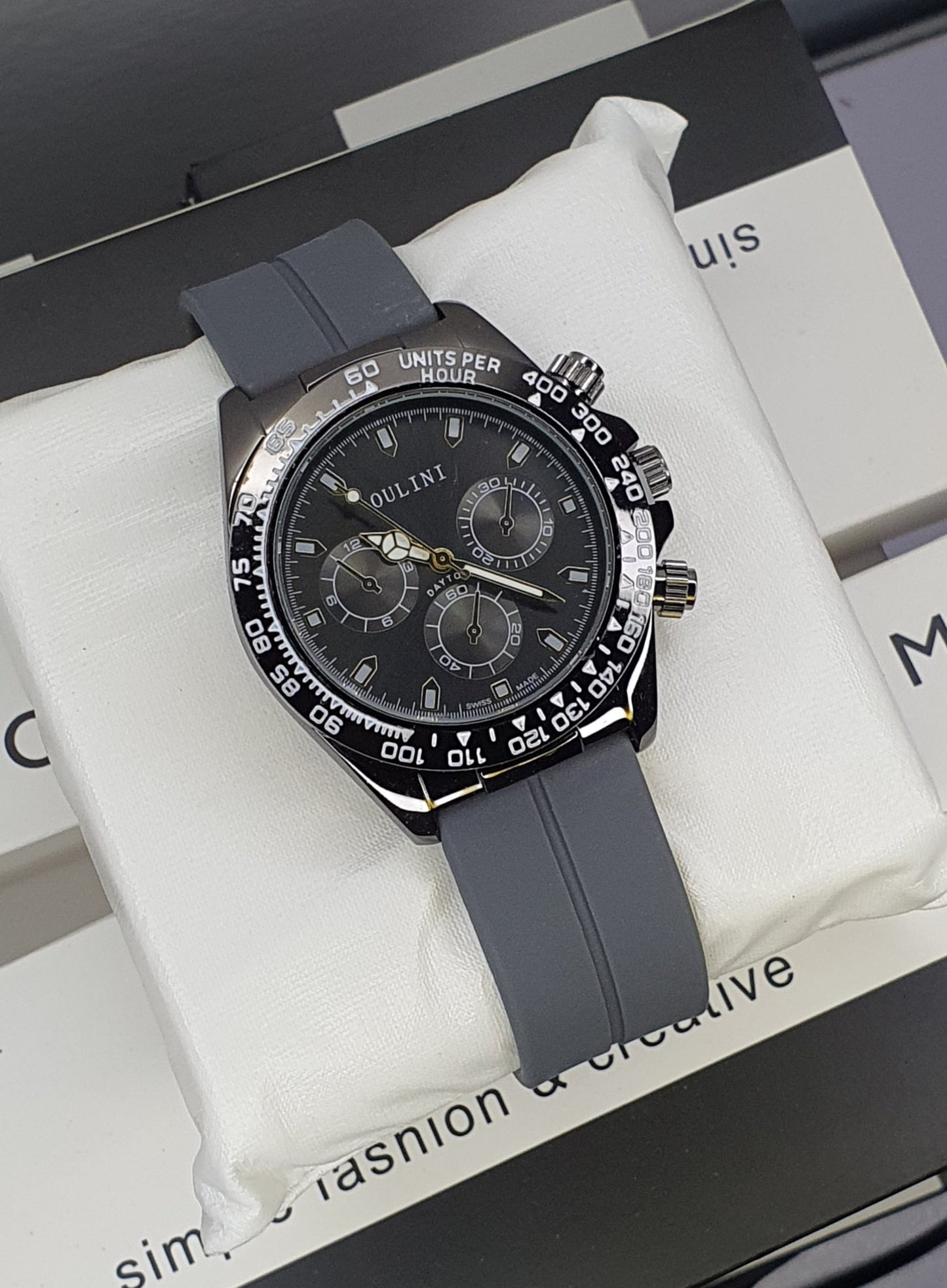 Soft Rubber straps Watch