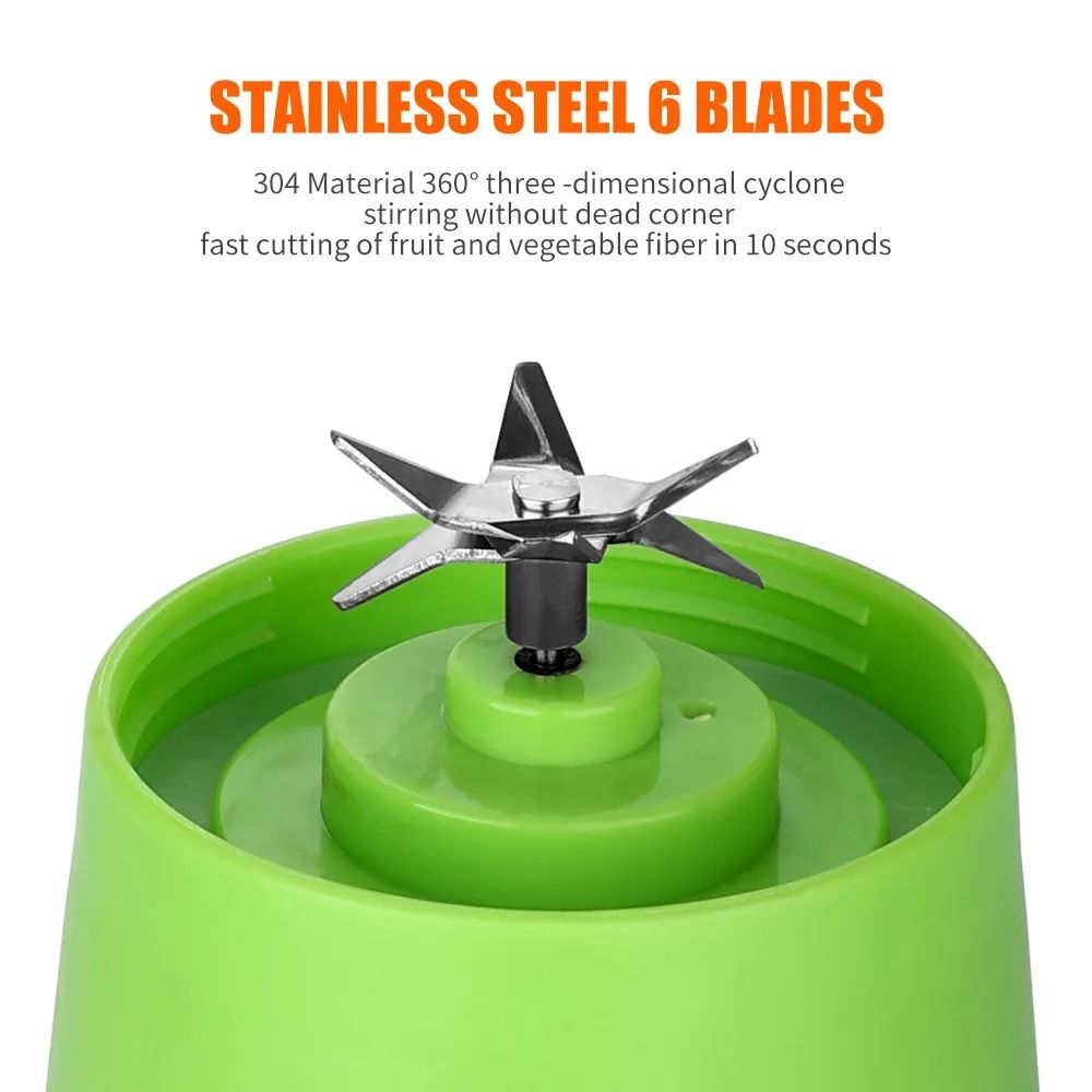 Blend Anywhere! Portable Blender - Rechargeable, Powerful, and On-The-Go!