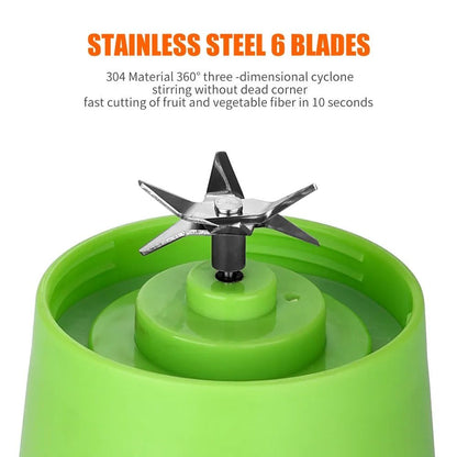 Blend Anywhere! Portable Blender - Rechargeable, Powerful, and On-The-Go!