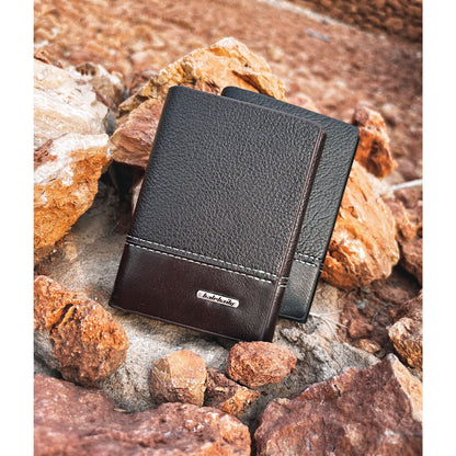 New Balebaily Trifold Leather Wallet