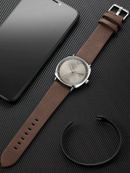 Luxury TOMl Classy AIpine Square Branded Watch Original